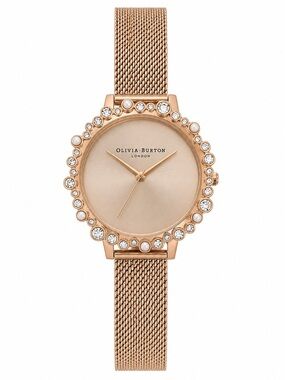 OLIVIA BURTON “Under the Sea” Mesh Bracelet Watch